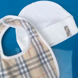 baby burberry hat